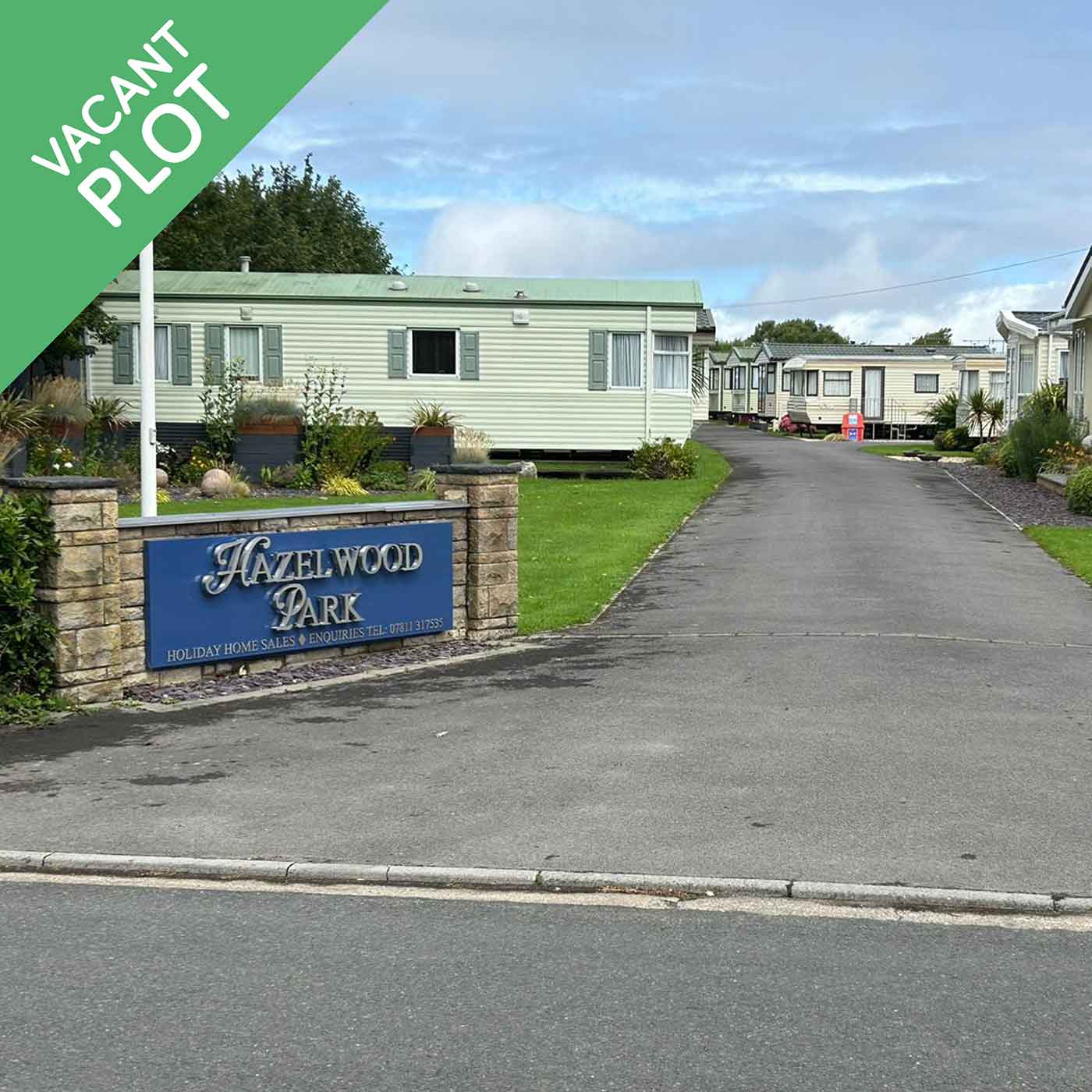 Hazelwood Park in Kewstoke Has a Vacant Static Caravan Plot
